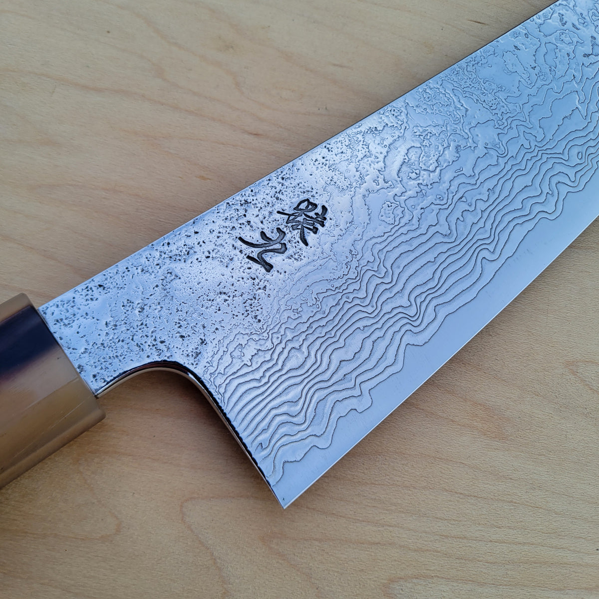 Enkyu Homuragumo SG2 Damascus 210mm Kiritsuke Gyuto