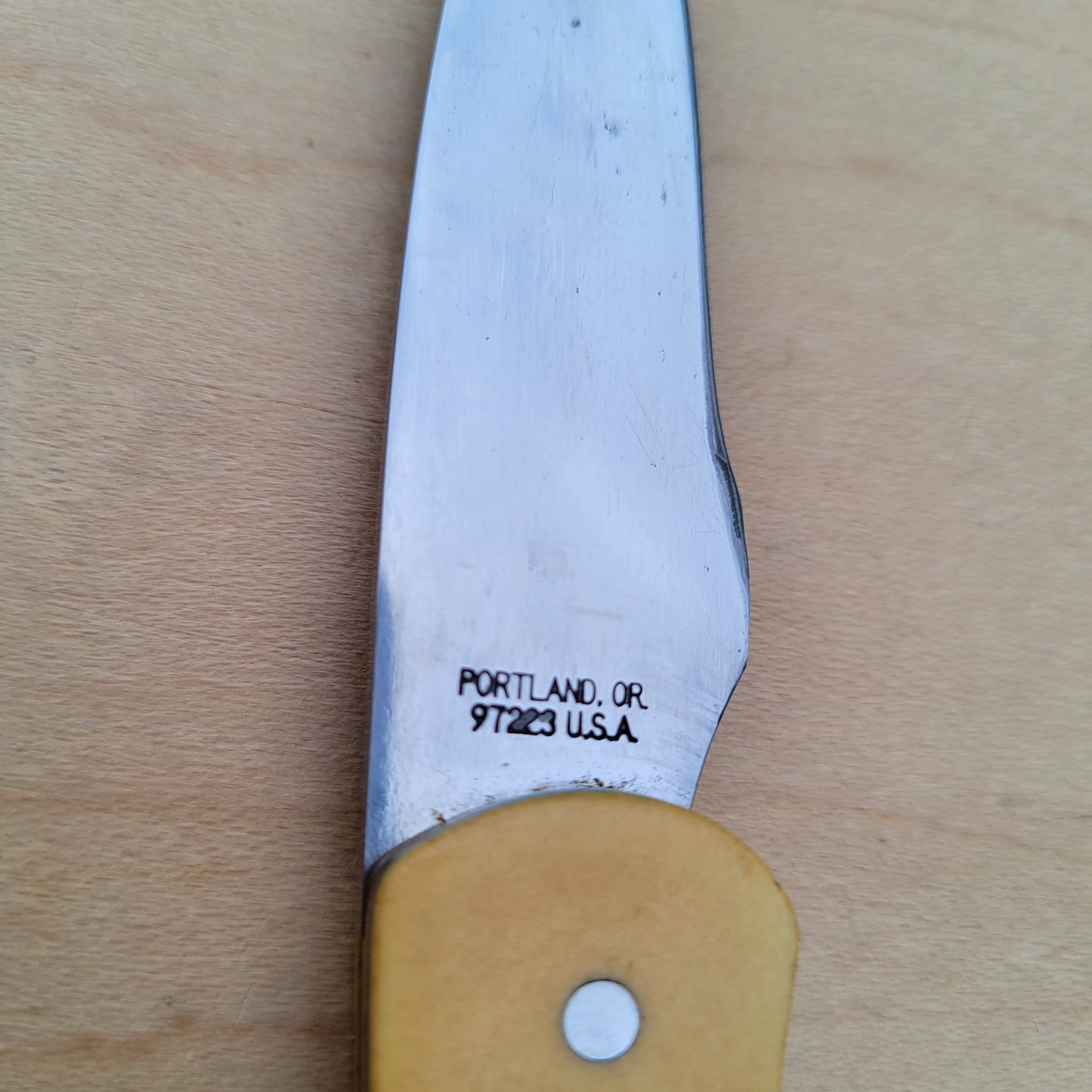 Gerber 6006 LST Ivory Micarta Lockback