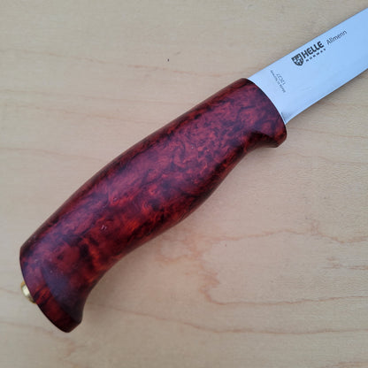 Helle Allmenn Knife - 12C27 - Curly Birch