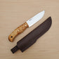 Helle Nordlys 4.8" Bushcraft Knife - 14C28N