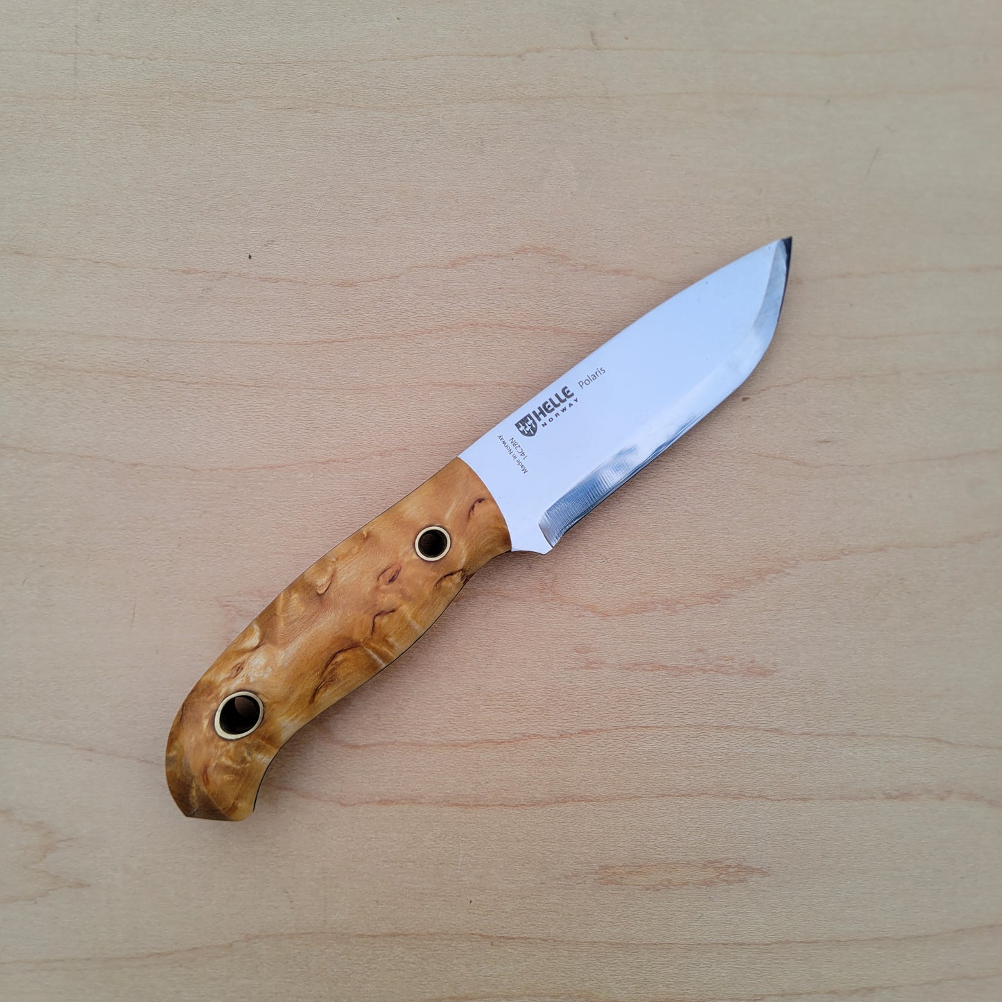 Helle Polaris 3.25" Bushcraft Knife - 14C28N
