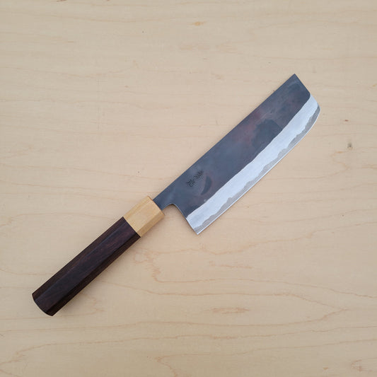 Used Isamitsu 165mm Nakiri Shirogami #1