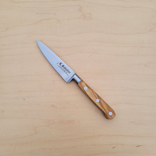 K Sabatier 4" Paring Carbon Olive