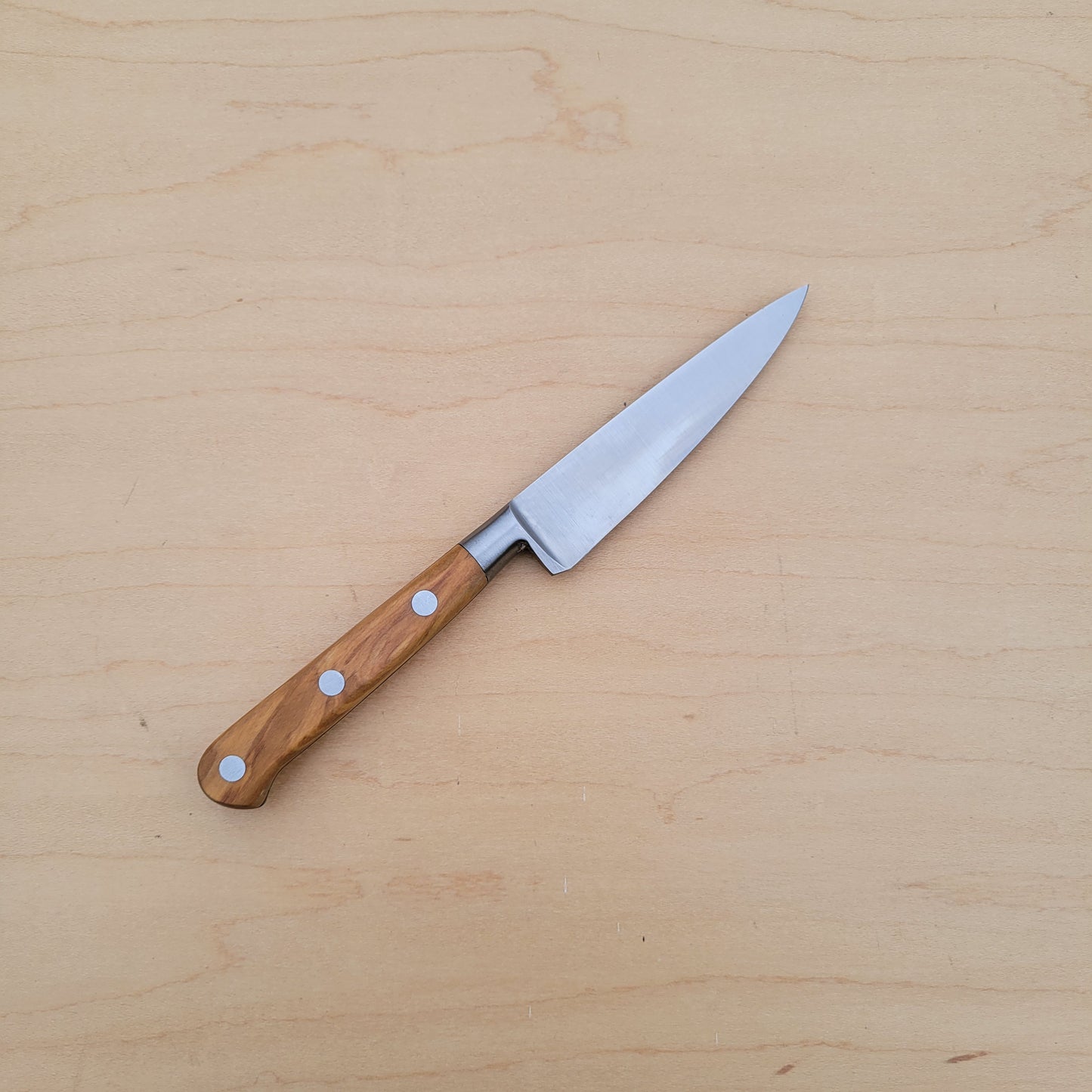 K Sabatier 4" Paring Carbon Olive