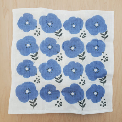 Kaya Kiji Fukin - Flowers -  Kitchen & Dish Cloth