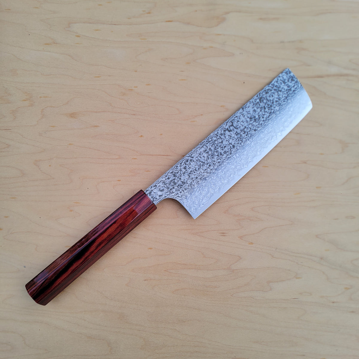 Kei Kobayashi SG2 Damascus 160mm Nakiri