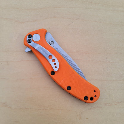 Kershaw Zing 1735OR - Orange Scalloped Blade - USED