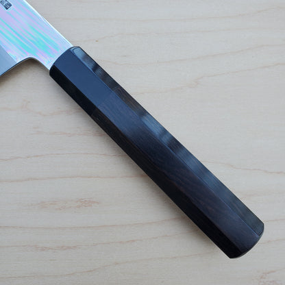 Sakai Kikumori Choyo Gyuto 240mm Shirogami - Ebony