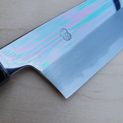 Sakai Kikumori Choyo Gyuto 240mm Shirogami - Ebony