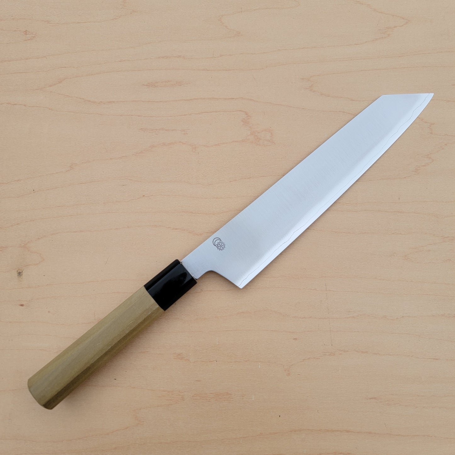 Sakai Kikumori Kikuzuki Gin 240mm Kiritsuke Gyuto