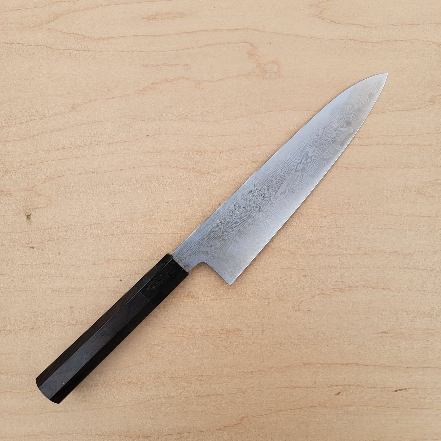 Sakai Kikumori x Nakagawa VG10 Damascus 210mm Gyuto