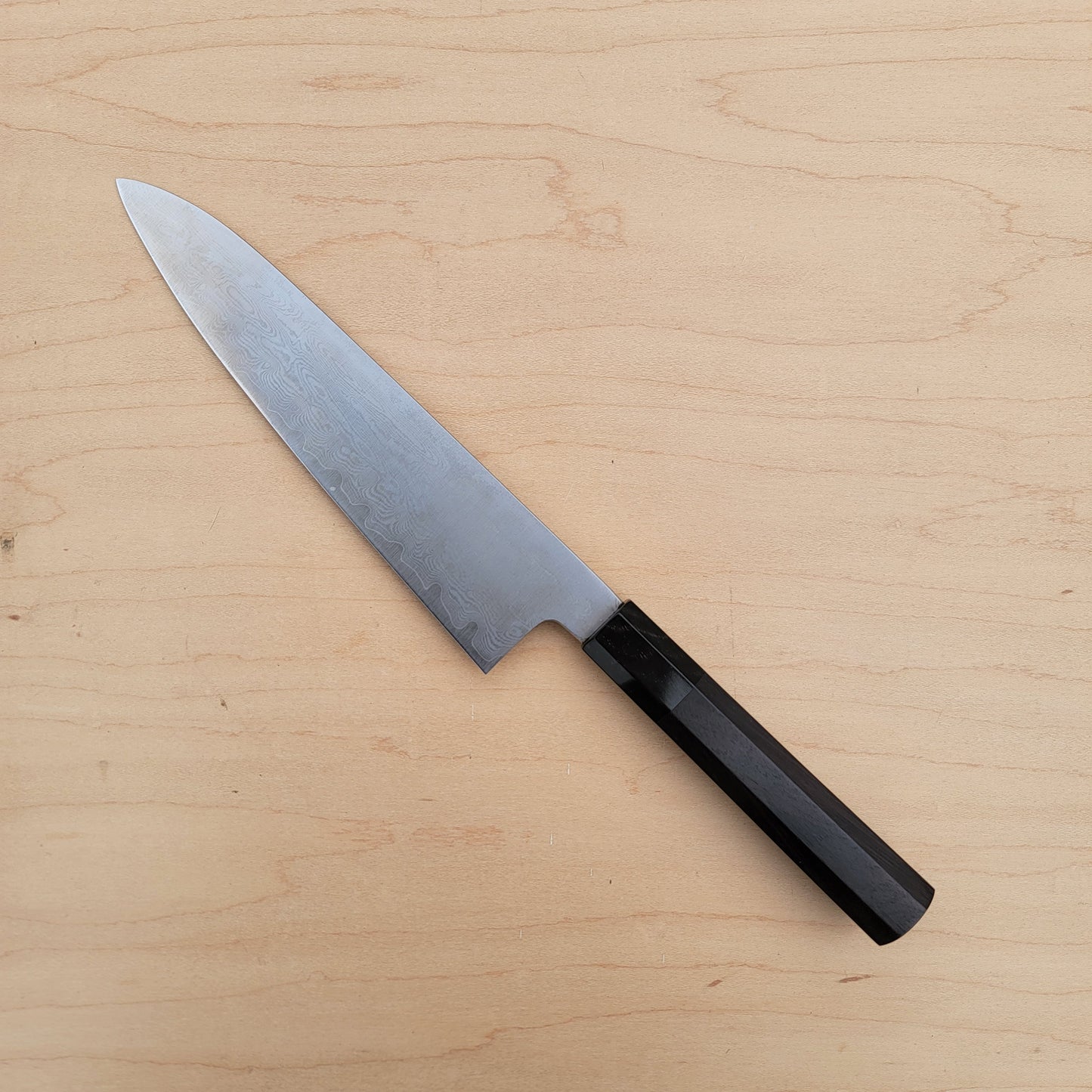 Sakai Kikumori x Nakagawa VG10 Damascus 210mm Gyuto