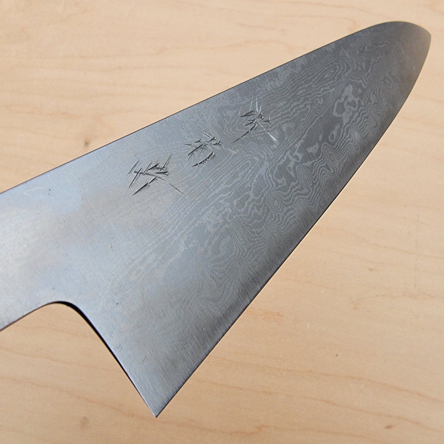 Sakai Kikumori x Nakagawa VG10 Damascus 210mm Gyuto