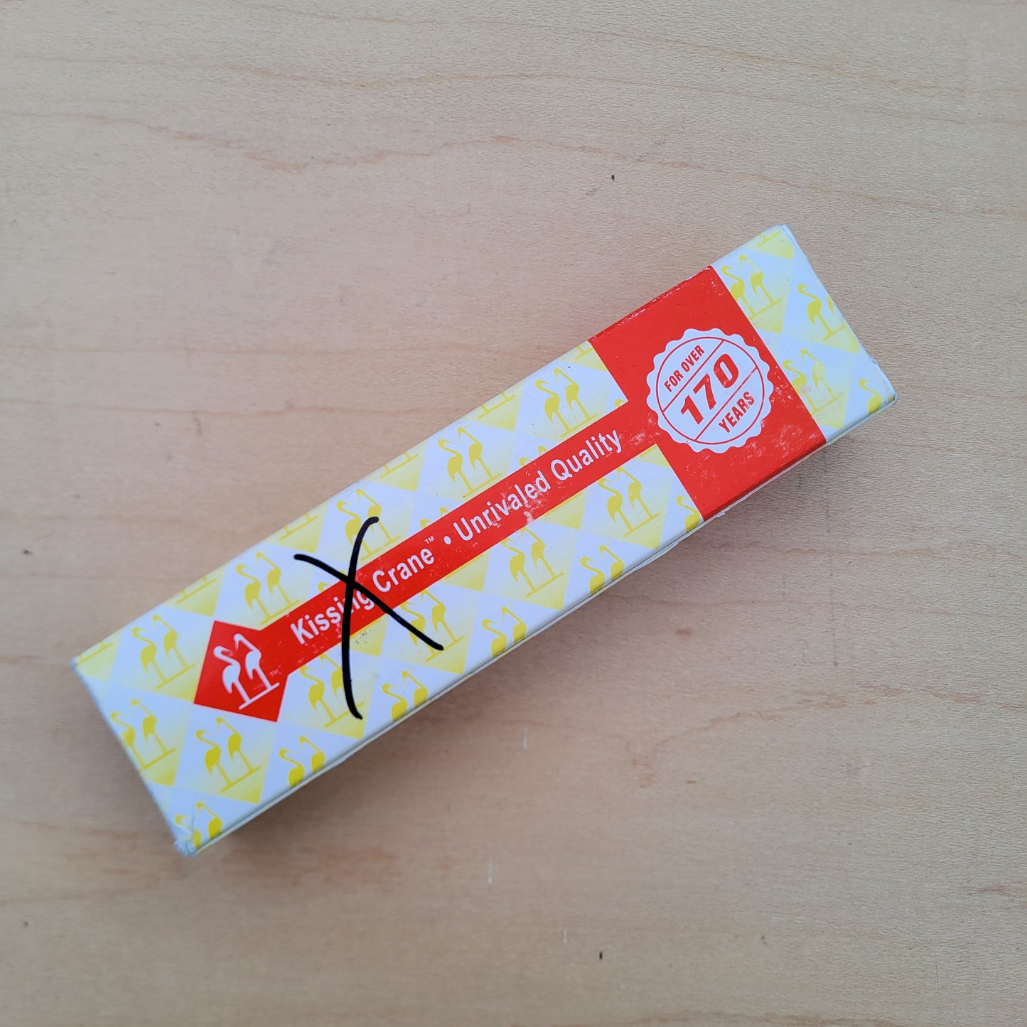 Kissing Crane Toothpick 6115RD - Red Bone