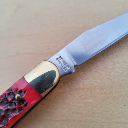 Kissing Crane Toothpick 6115RD - Red Bone