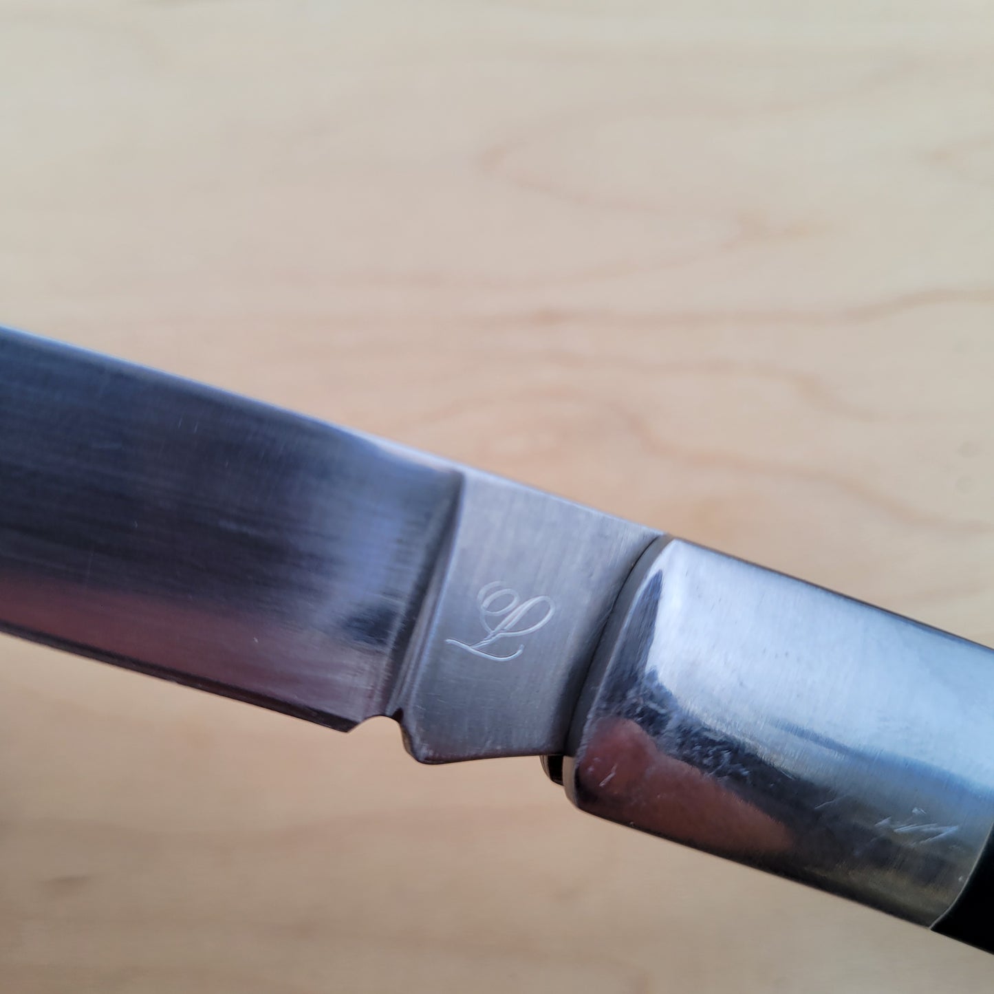 Lockback 'L' Folding Knife 2.5" Micarta