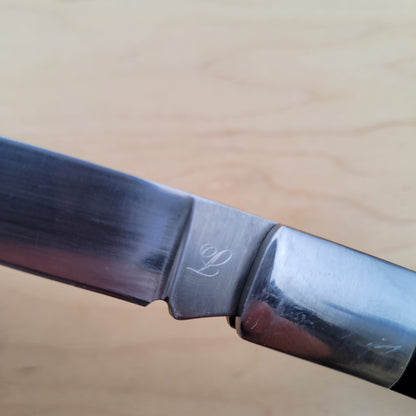 Lockback 'L' Folding Knife 2.5" Micarta