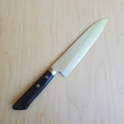 Masutani VG10 Damascus 180mm Gyuto - Black Handle