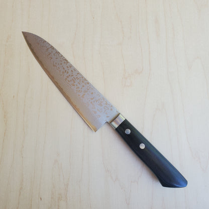 Masutani VG10 Damascus 180mm Gyuto - Black Handle