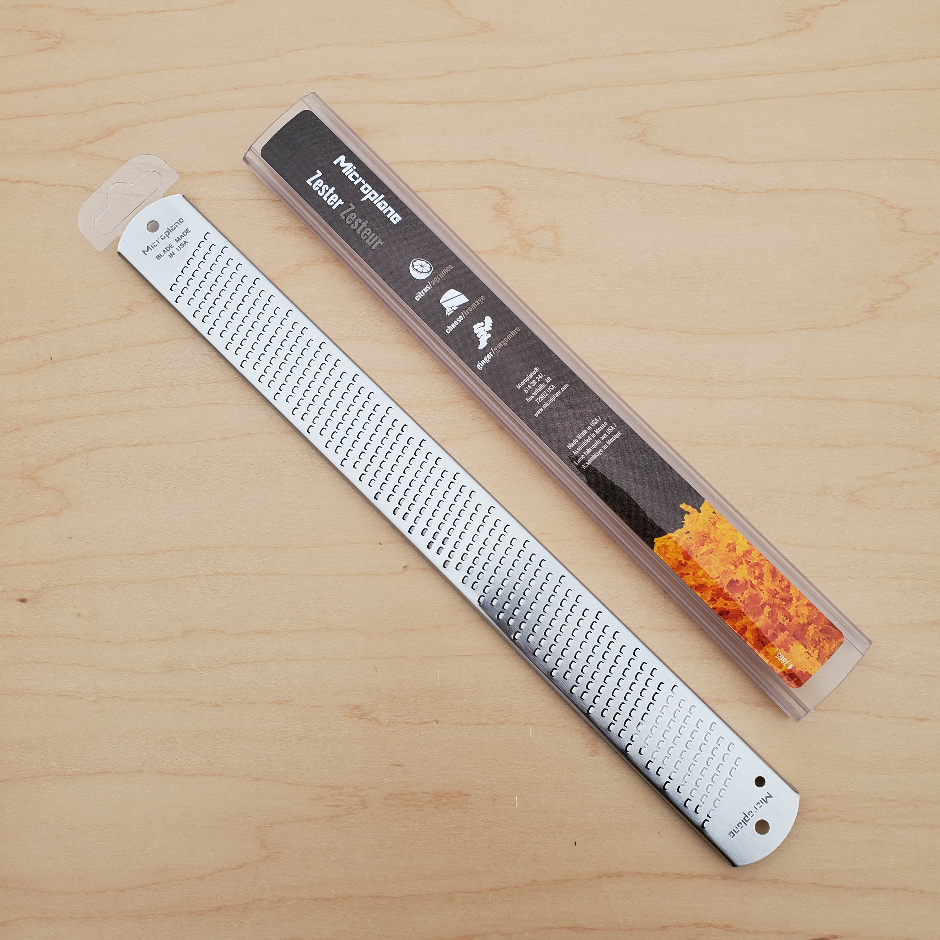 Microplane Zester Original All Stainless – Uptown Cutlery