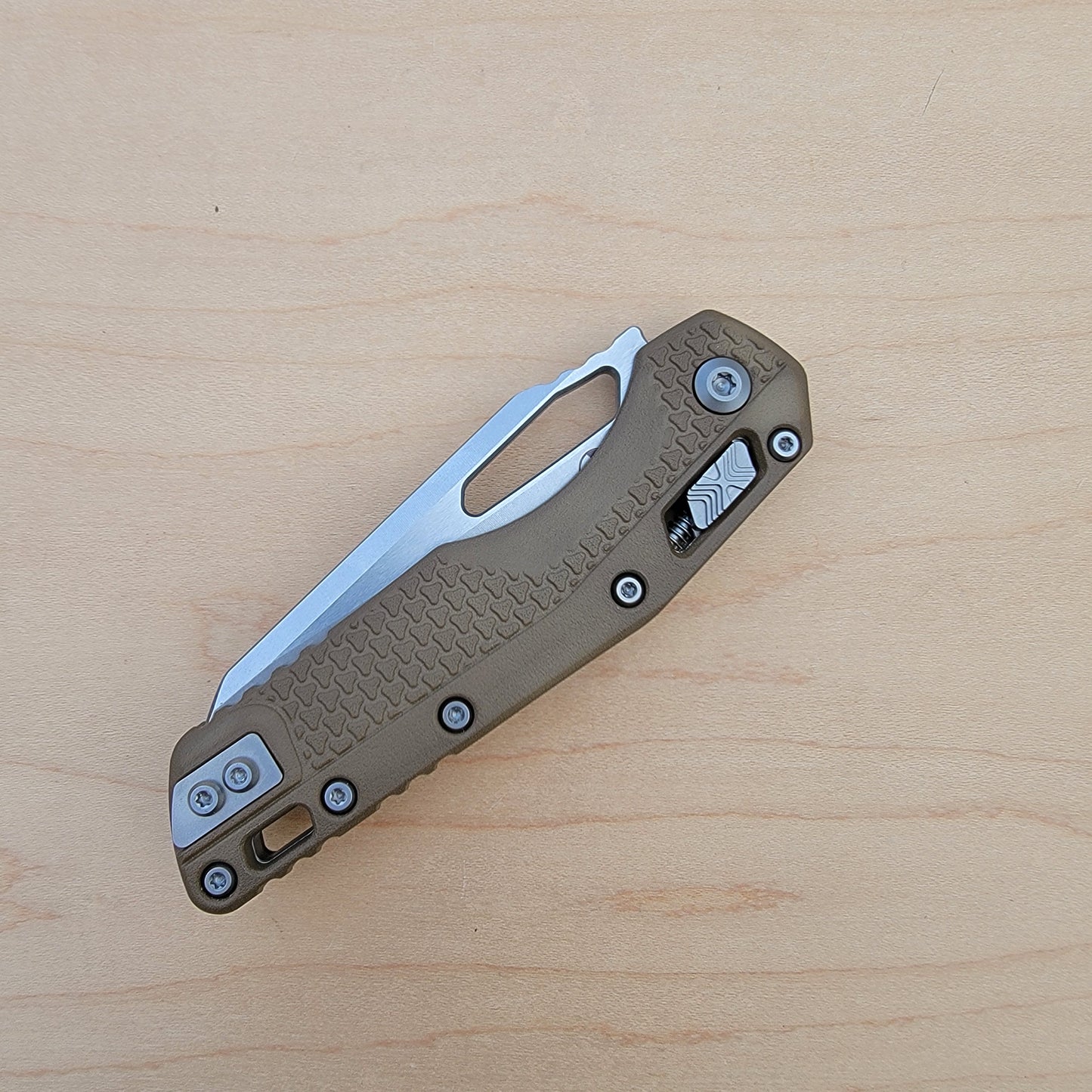 Microtech MSI Ram-Lok Dark Earth Stonewash