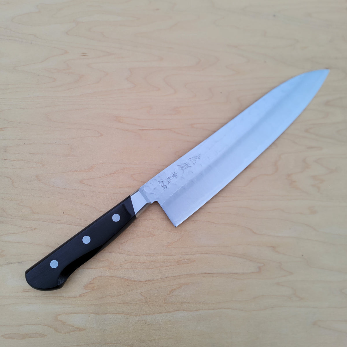 Minamoto No Kotetsu Aogami 200mm Gyuto - Tsuchime