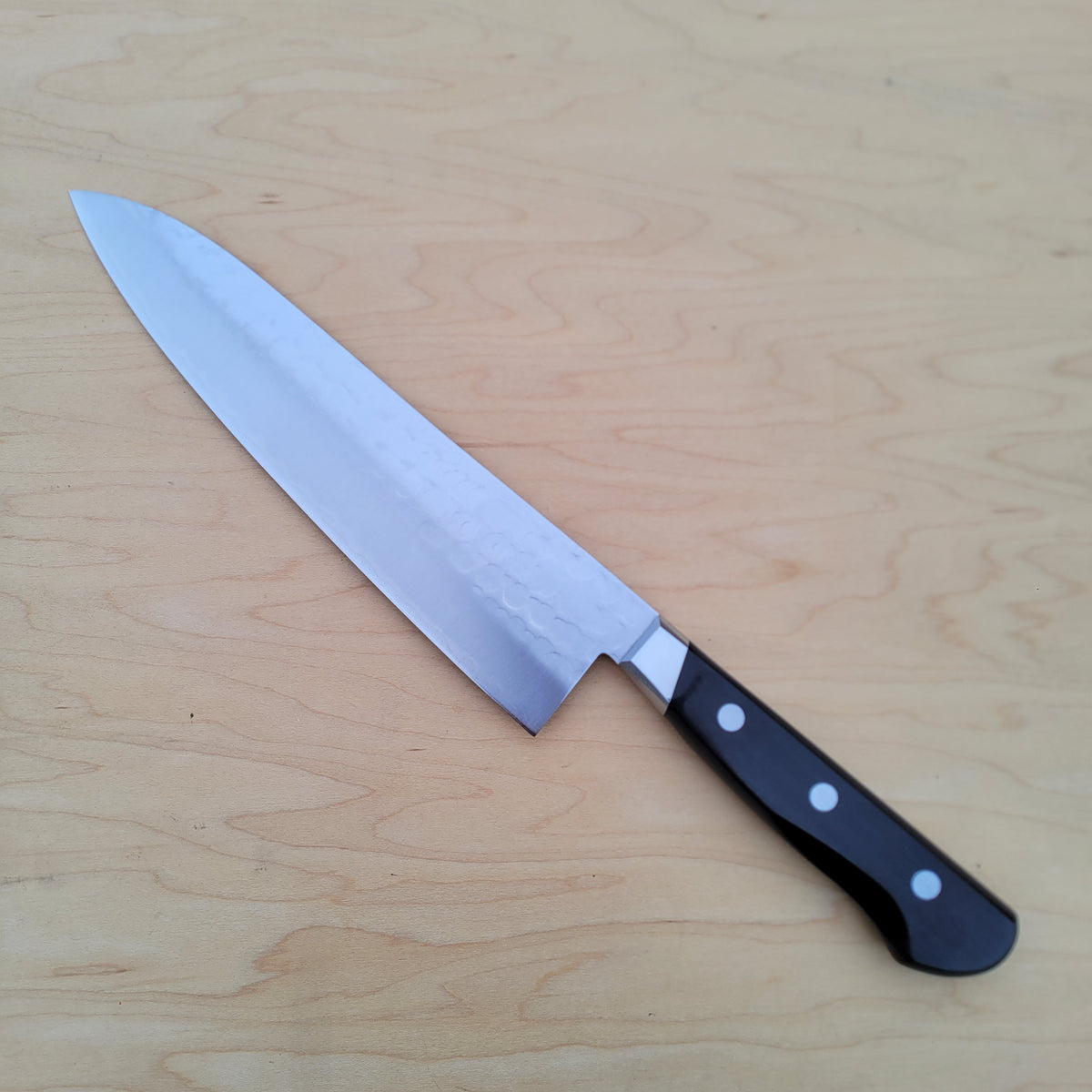 Minamoto No Kotetsu Aogami 200mm Gyuto - Tsuchime