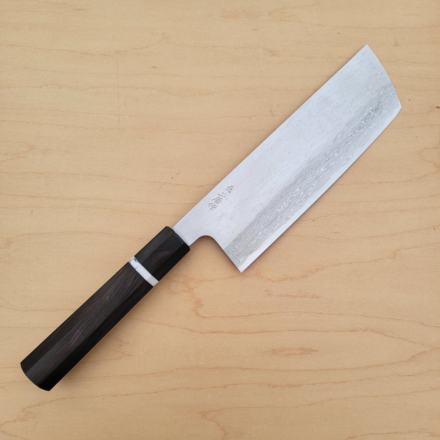 Nigara Hamono VG XEOS 180mm Nakiri Damascus