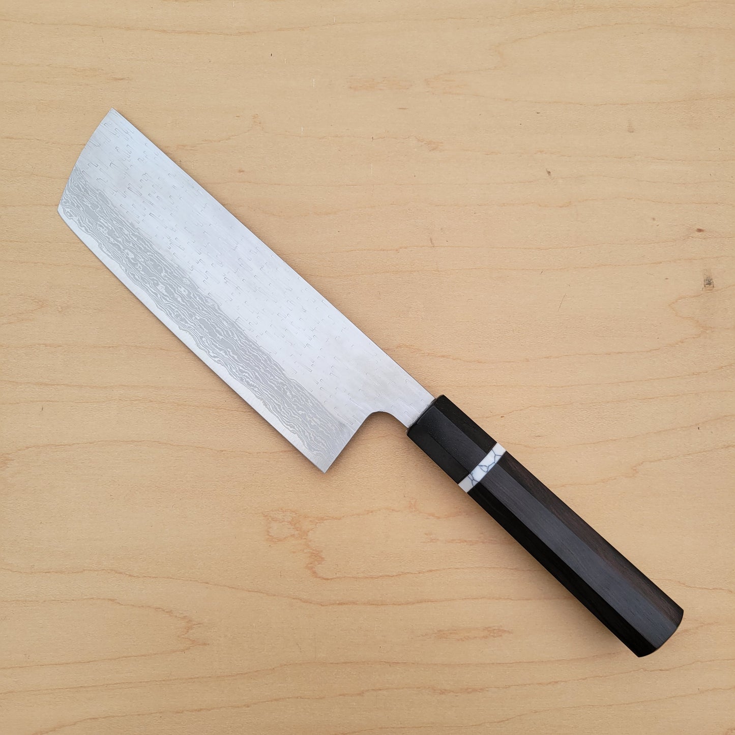 Nigara Hamono VG XEOS 180mm Nakiri Damascus