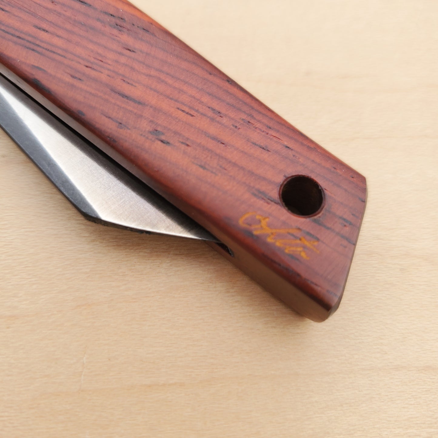 Ohta FK5 Higonokami Friction Folder Cocobolo