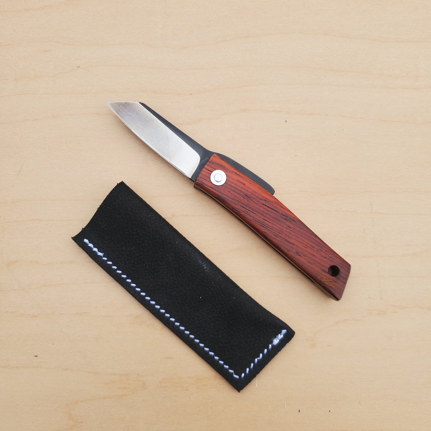 Ohta FK5 Higonokami Friction Folder Cocobolo