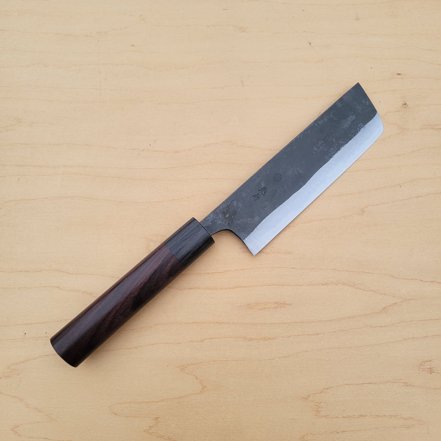 Onihiro Shirogami #1 135mm Nakiri - Rosewood