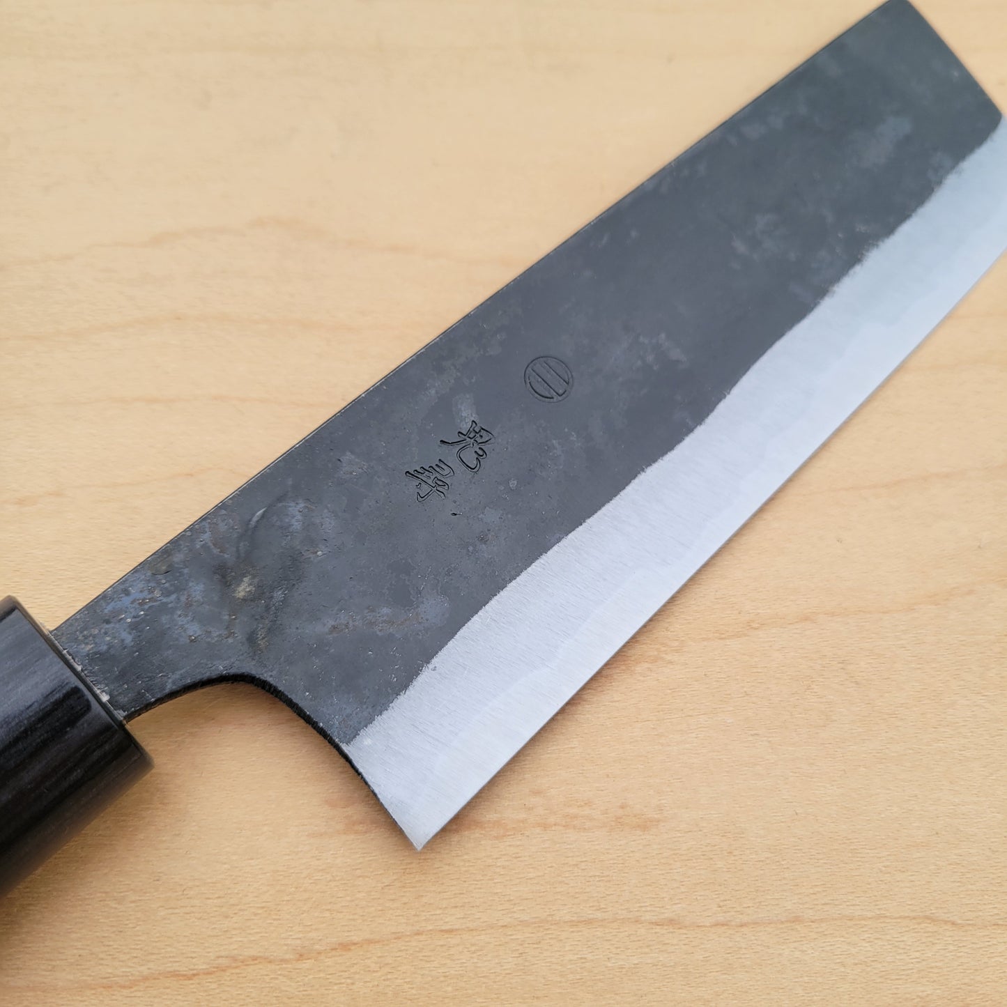 Onihiro Shirogami #1 135mm Nakiri - Rosewood
