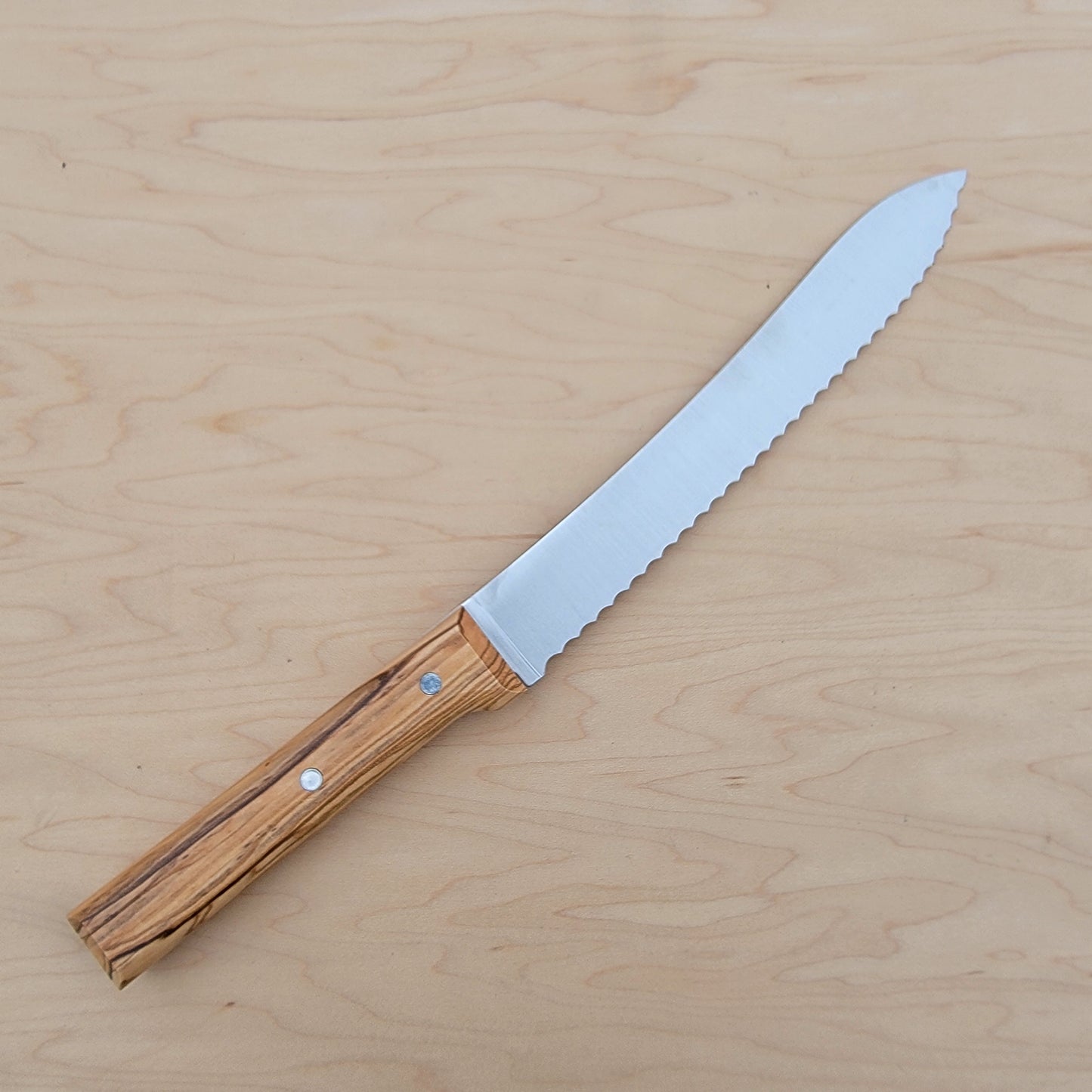 Opinel Bread Knife 'Parallele' N.116 Olive