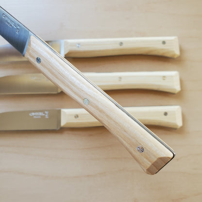Opinel Facette Steak Knife Set of 4 - Ash