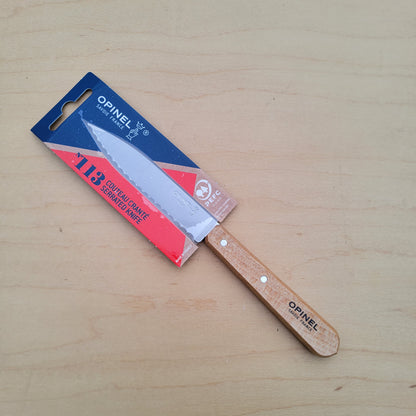 Opinel Serrated Paring Knife N.113