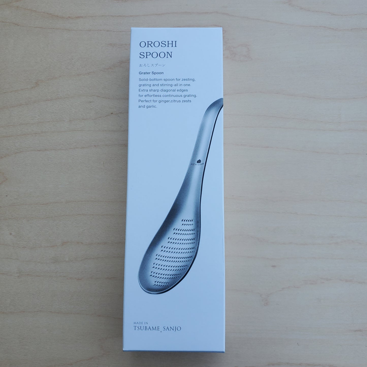 Oroshigane Spoon Grater - Stainless Steel