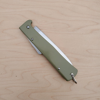 Otter Messer Mercator 'Black Cat' Lock Back - OD Green