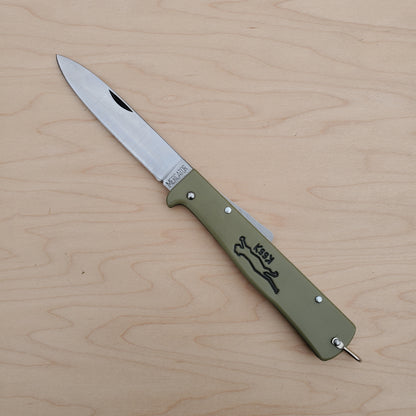 Otter Messer Mercator 'Black Cat' Lock Back - OD Green