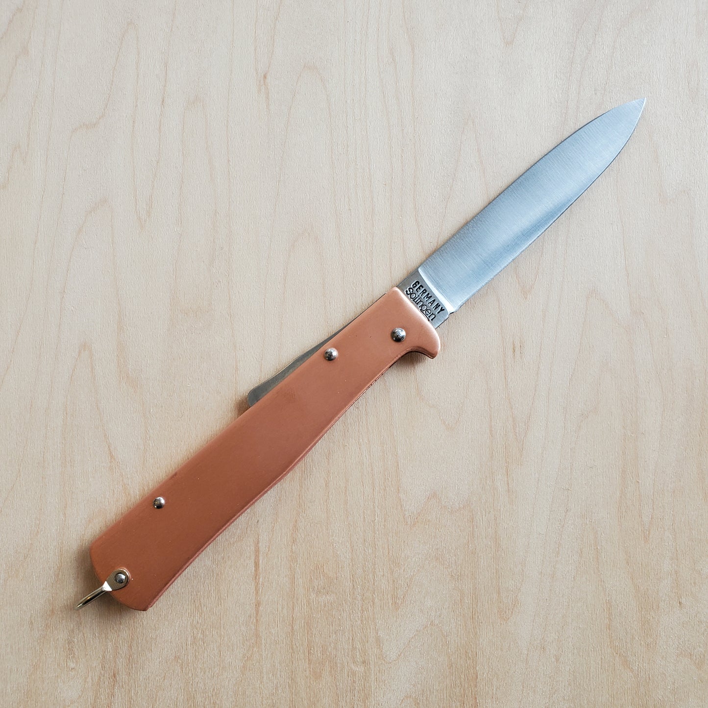 Otter Messer Mercator Folding Knife Copper