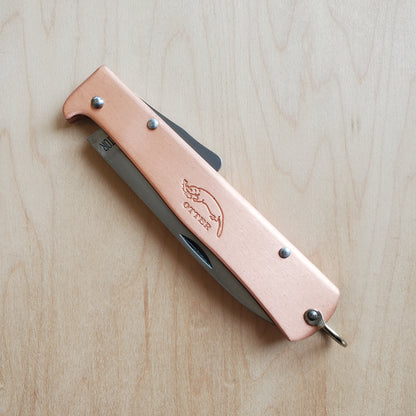 Otter Messer Mercator Lock Back Copper