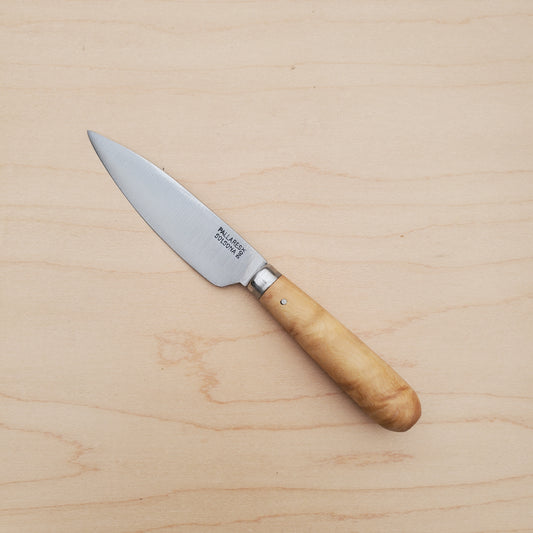 Pallares 'Leaf' 3.5" Kitchen Knife - Stainless - Olive