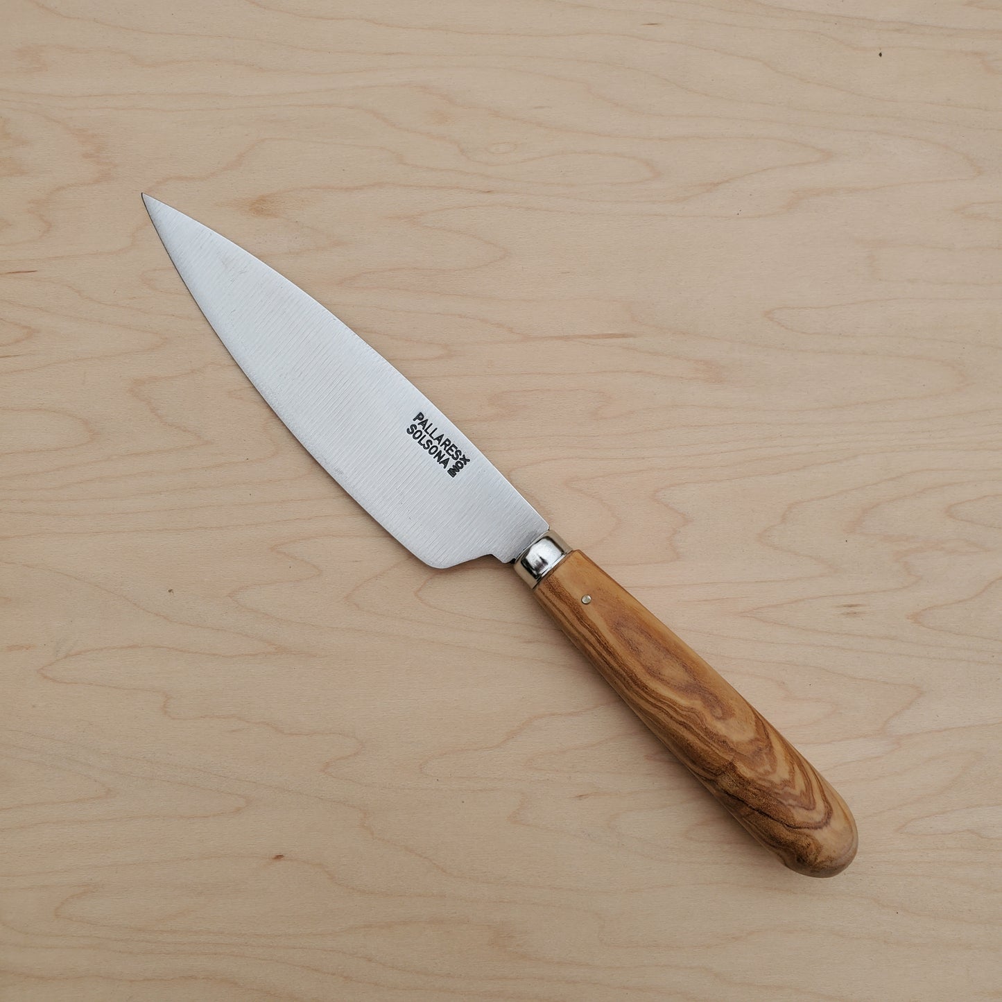 Pallares 'Leaf' 5" Kitchen Knife - Stainless - Olive