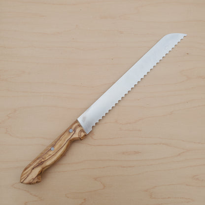 Pallares Bread Knife 10" - Olive