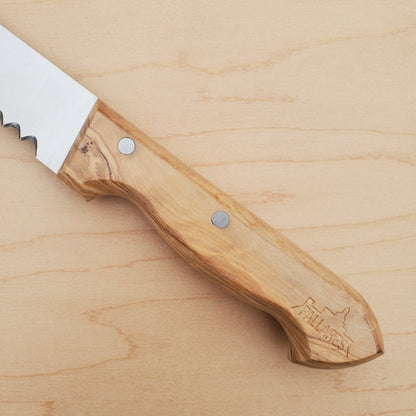 Pallares Bread Knife 10" - Olive