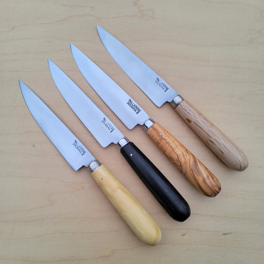 Pallares 4.75" Steak Set of 4 Mixed Woods