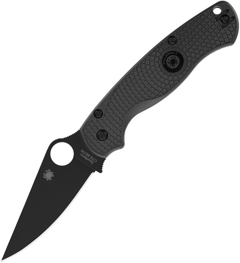 Spyderco Para Military 2 Lightweight - Black DLC - C81PBBK2