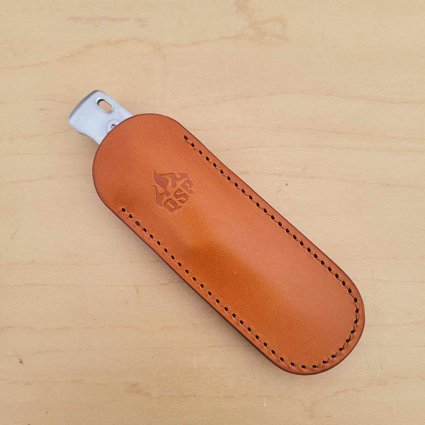 QSP Baby Penguin Fixed Blade - Clear Acrylic