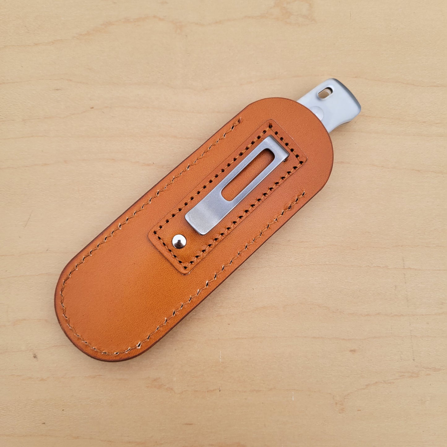 QSP Baby Penguin Fixed Blade - Clear Acrylic