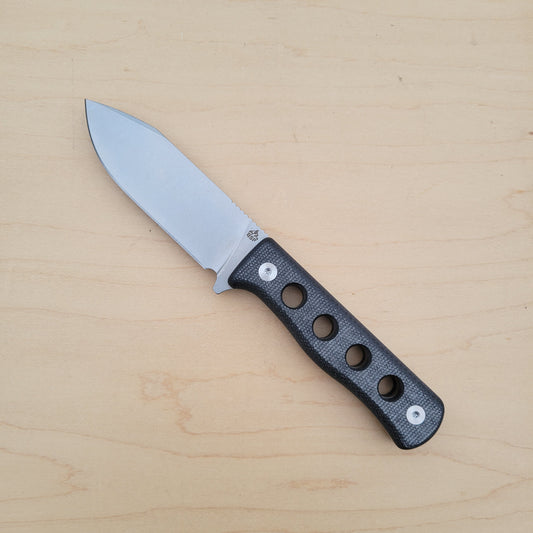 QSP Canary Fixed Blade - Black Micarta